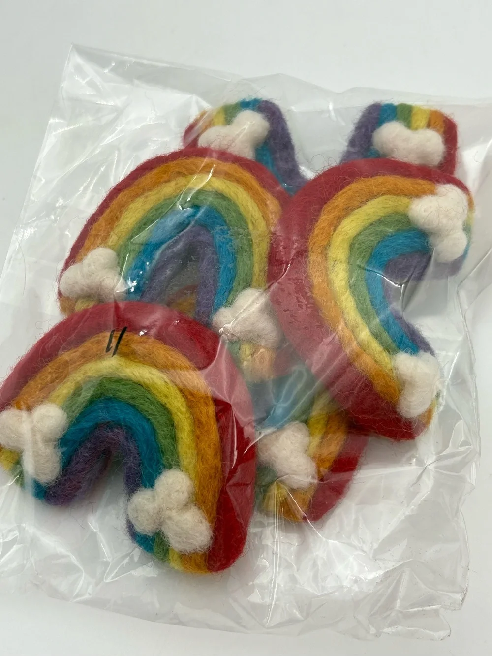paper & felt Rainbow Felt Rainbows - Multicolor